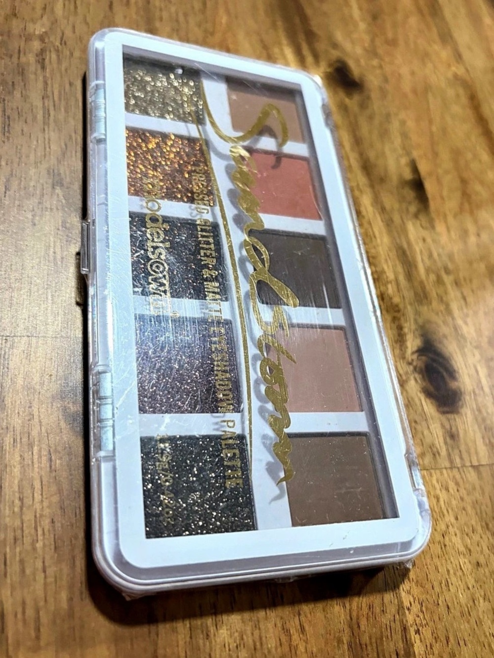 Models Own Sandstone Pressed Glitter & Matte Eyeshadow Palette